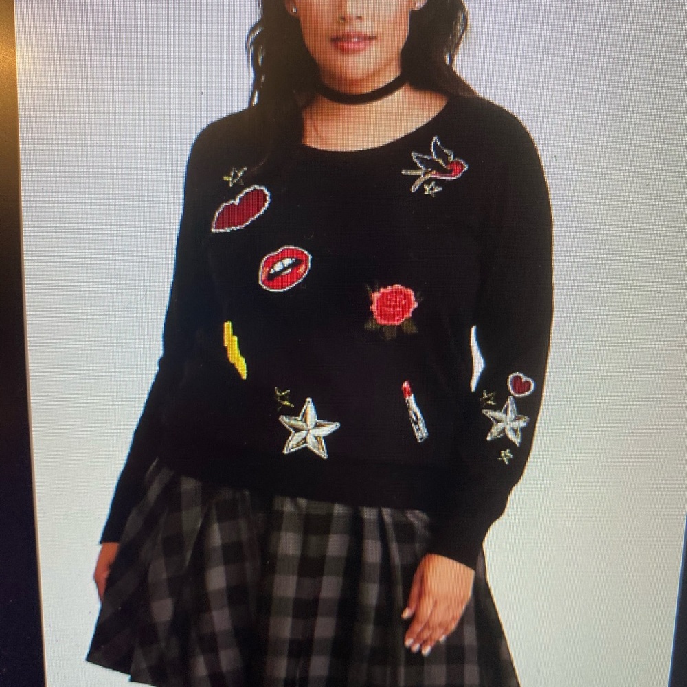 Embellished sweater